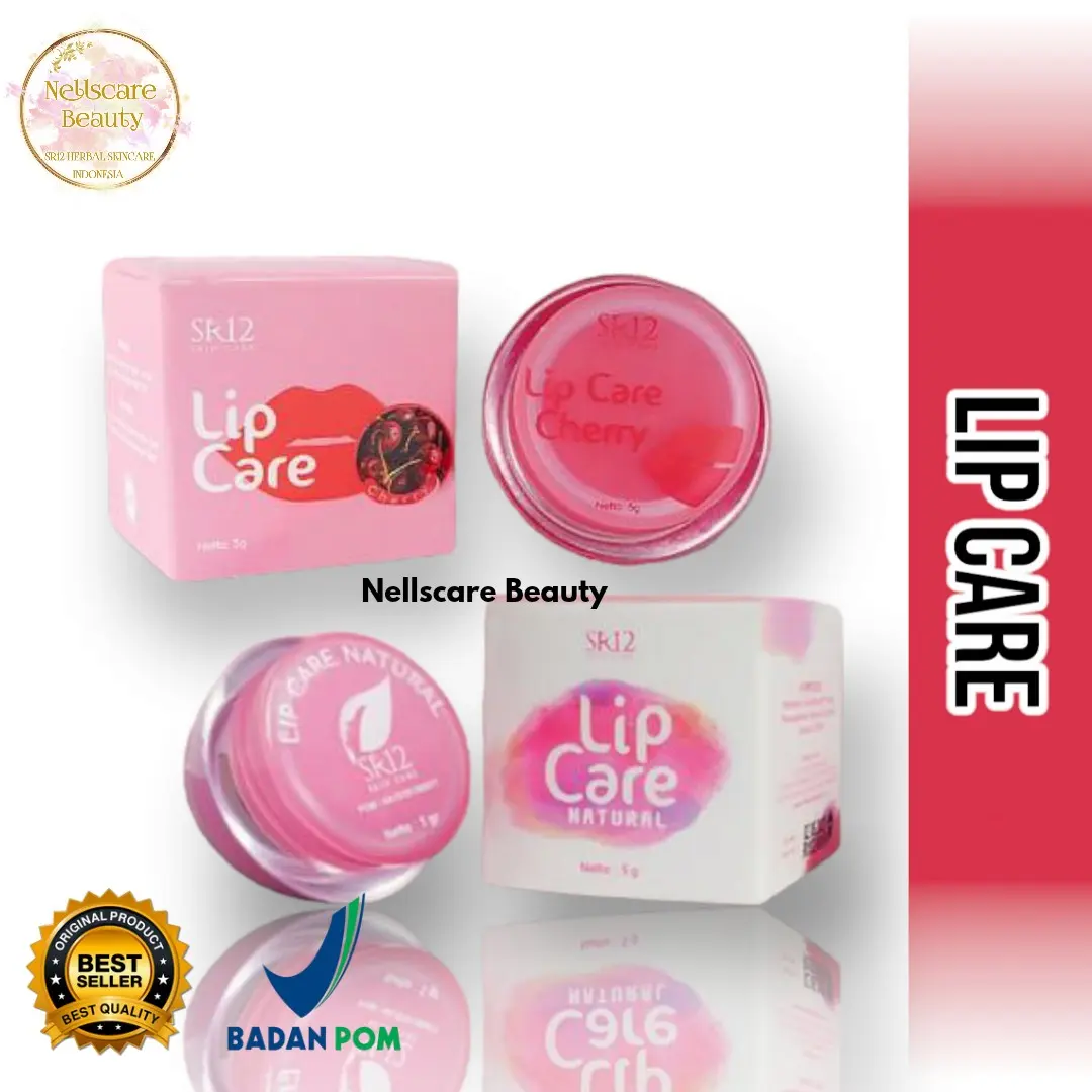 LIPCARE SR12 PELEMBAB PENCERAH BIBIR Bibir Pecah-pecah