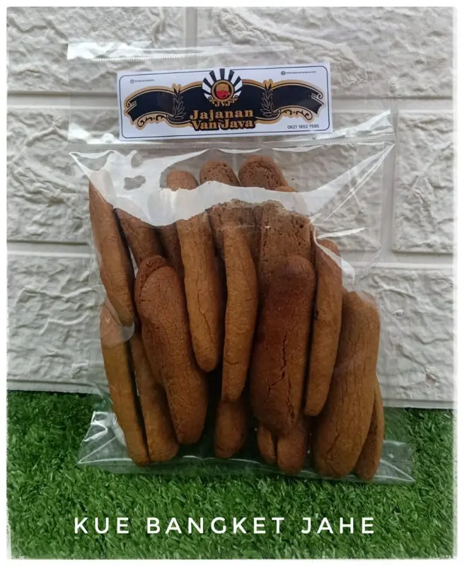 Kue Bangket Jahe / Kue Jahe / Kue Gambang / Cemilan Jadul 0