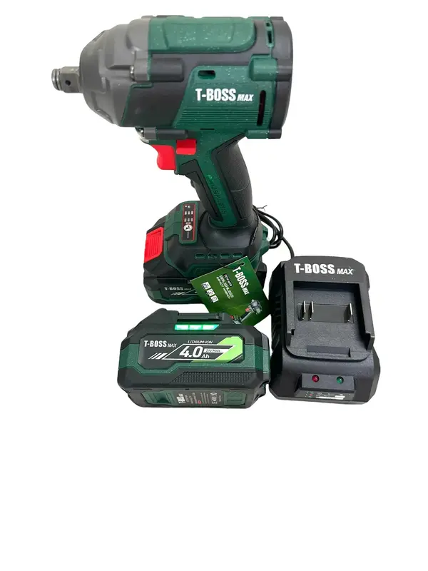 Chính Hãng - Máy Siết Mở Bulong TBOSS Max Model T21V-6618 Lực Siết 420Nm Với Cò Điều Tốc Siêu Mượt. Giúp Bắt Vít Bắn Tôn Dễ Dàng , Tiện Lợi 4