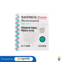 Gambar SANMOL FORTE 650 MG STRIP 4 TABLET dari Apotek Zulkarnain by GoApotik Kota Bekasi 2 Tokopedia