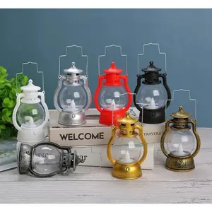 Lampu Lentera Kecil LED Dekorasi Lampu Tidur Petromax KYN09039