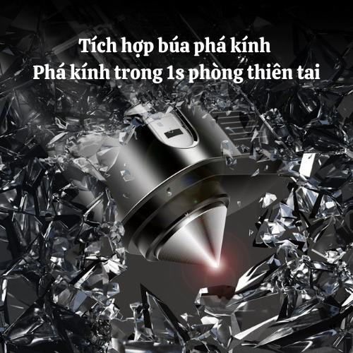 Bảng Số Điện Thoại LED Kiêm Búa Phá Kính Thông Minh 3 in 1 là một sản phẩm tiện ích dành cho xe hơi 4