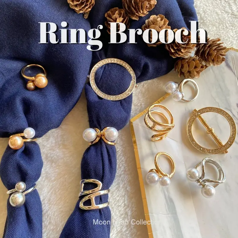 Gancu Tudung, Fesyen, Untuk Wanita, Aksesori Tudung Berlian Clips