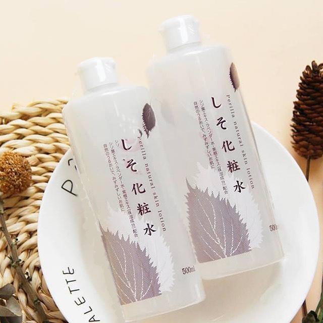Product Introduction of Lotion dưỡng da DOKUDAMI chiết xuất rau diếp cá/tía tô Nhật Bản 500ml Làm Đẹp Da Skincare  Toner Rau Má 16