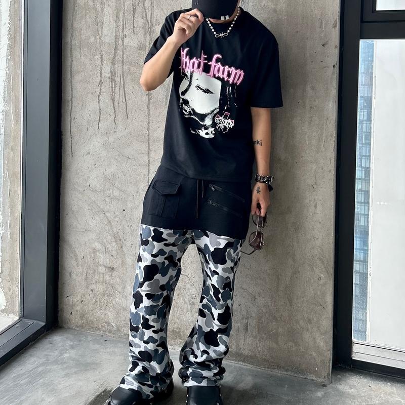 Quần phối camo  TF HYBRID PANTS 4