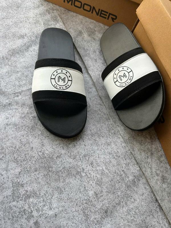 Dép quai da nam khâu viền đẳng cấp Luxury hàng Mooner trẻ trung cá tính bền bỉ thời trang Slipper 4