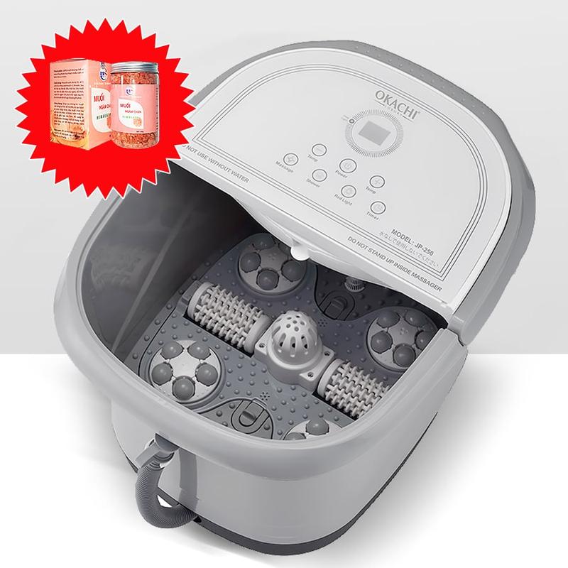 Bồn ngâm massage chân OKACHI JP-250 (cao cấp) máy  ngâm chân