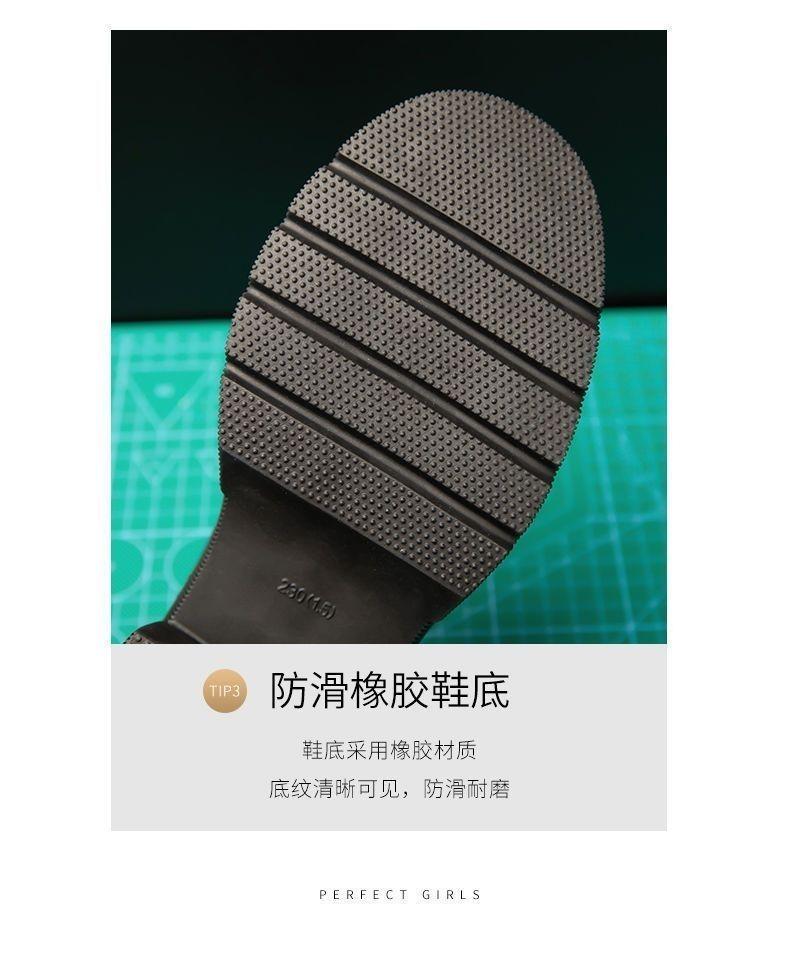 Product Introduction of Platform Loafers Women's 2024 New Shoes Slip-on Leather Shoe Heighten Soft Bottom Spring British Style Single-Layer Shoes Closed 29