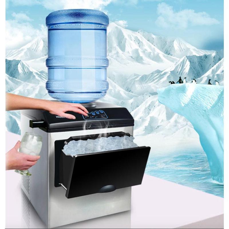 Máy làm đá viên tinh khiết Hicon 3 Size đá công suất 160w 25kg/Ngày 🔰EuroS Store🔰 3