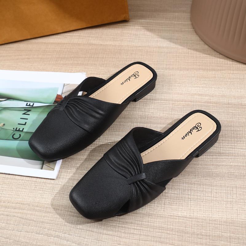 Product Introduction of Dép Đế Bằng Lười, Dành Cho Nữ, Hàng Mới Về, Kích Thước Bình Thường, Thêm 1 Kích Thước Nếu Mũi Chân Phẳng 13
