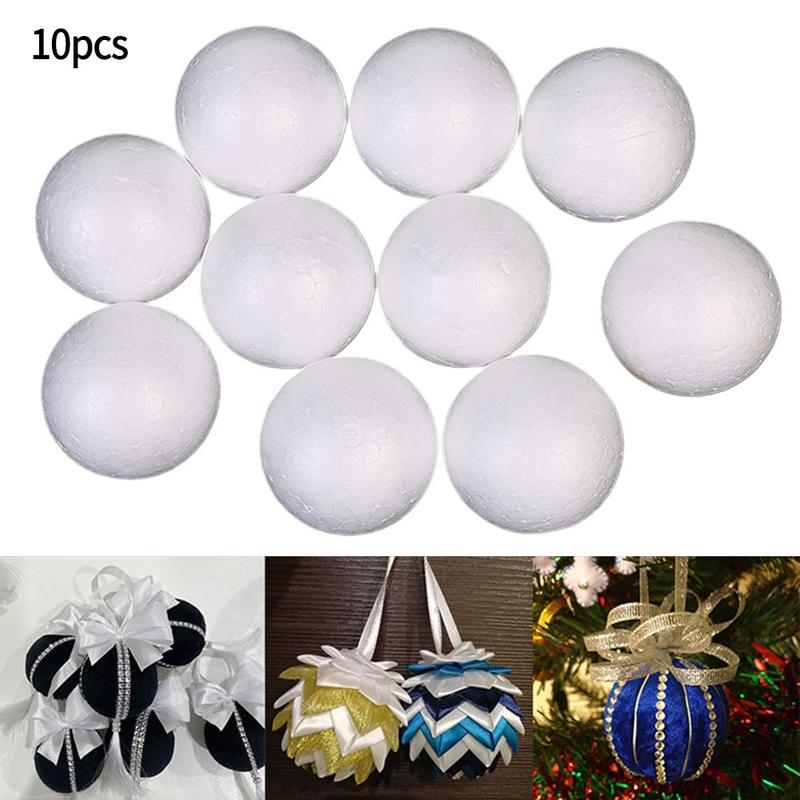 Party 10pcs Solid Foam Ball Balls Project Round Tree Wedding - TikTok ...