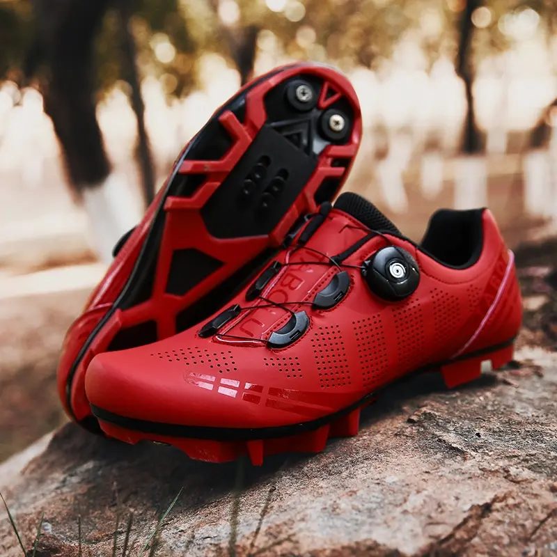 Ready stock 2021 new cycling shoes men cleats shoes mountain bike shoes MTB waterproof cycling shoes