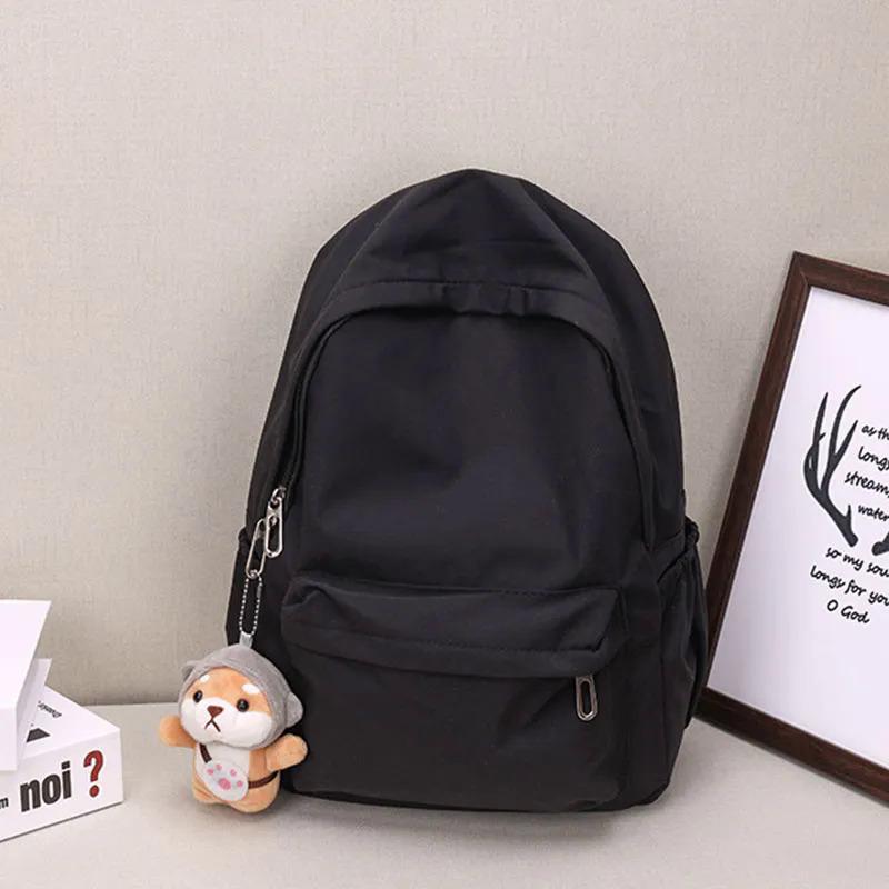 Product Introduction of Jw.org en เวอร์ชั่นเกาหลีของนักเรียนเวอร์ชั่นเกาหลีใหม่นั้นเรียบง่ายและเรียบง่ายกระเป๋านักเรียนความจุขนาดใหญ่กระเป๋าเดินทางคู่ (ไม่แขวน) 10