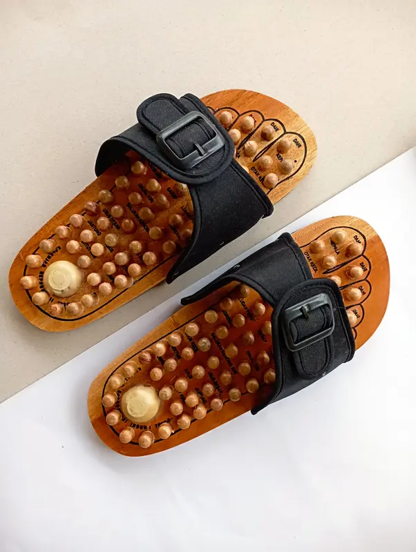 Sandal rematik sandal terapi kesehatan untuk rematik dan asam urat selop premium untuk pria dan wanita murah Sendal 0
