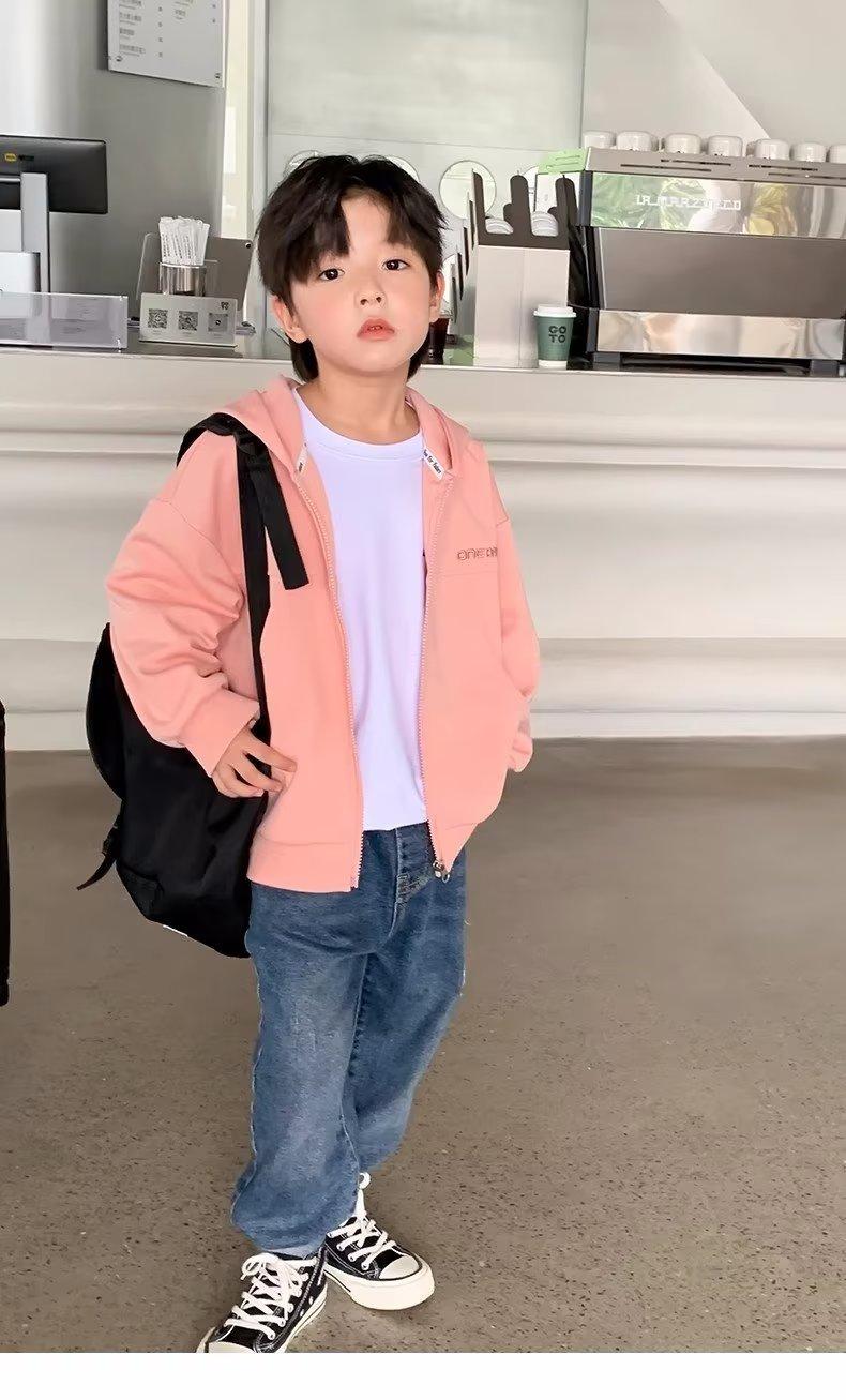 Product Introduction of IQANGEL Children's jackets hoodies sweatshirts winter Korean style fashion loose children's jackets 16