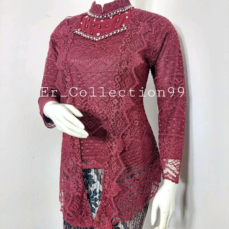 Kebaya Modern Model Kutu Baru Payet Terbaru 2