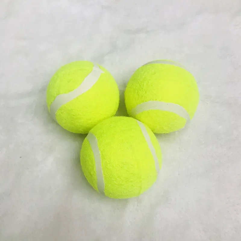 Ijygrdk-Bóng Tennis Cao Su Bền, Không Độc Hại, Đồ Chơi Cho Chó, Trò Chơi Bắt Thú Cưng, Huấn Luyện, 6.5 Cm 4