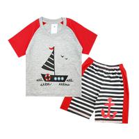 Gambar Wakakids Baju Bayi Anak Laki Laki Lengan Pendek Motif Sail Boat Setelan Celana Kaos Usia 12 Bulan Hingga 18 Bulan 3462 - Merah dari Wakakids Kota Administrasi Jakarta Pusat 1 Tokopedia