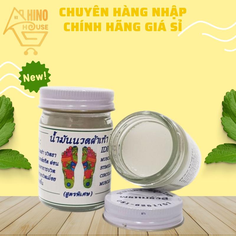  Dầu Cù Là Massage Bàn Chân 50g Thái Lan Hỗ Trợ Chống Đột Quỵ Xoa Bóp Xương Khớp Đau Nhức Mõi - Hinohouse 