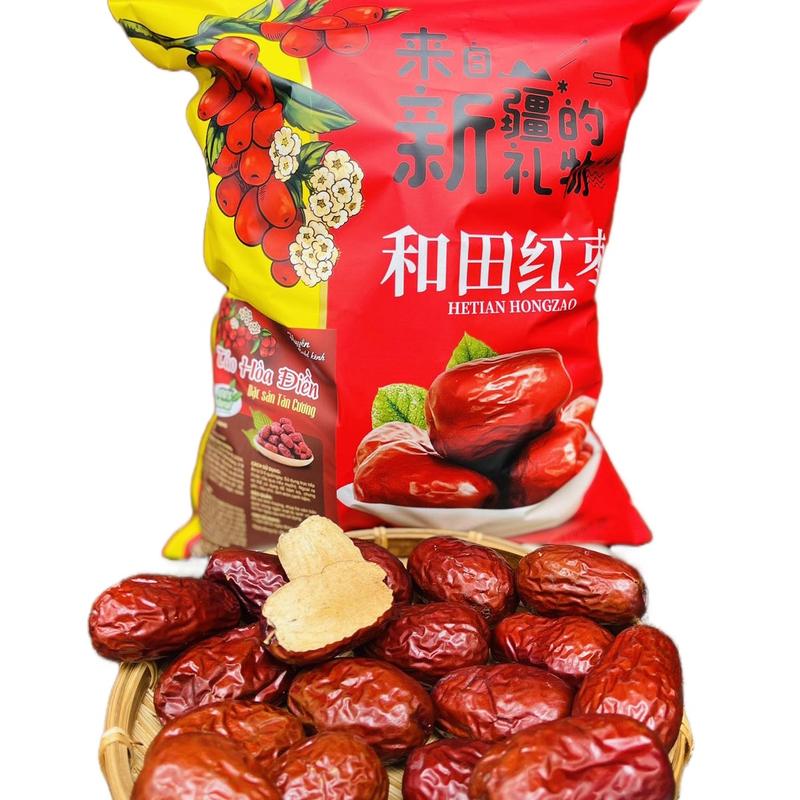 [Huyền Build Kênh]  Táo đỏ Hoà Điền Tân Cương size đại (80-90 quả/ túi 1000g)