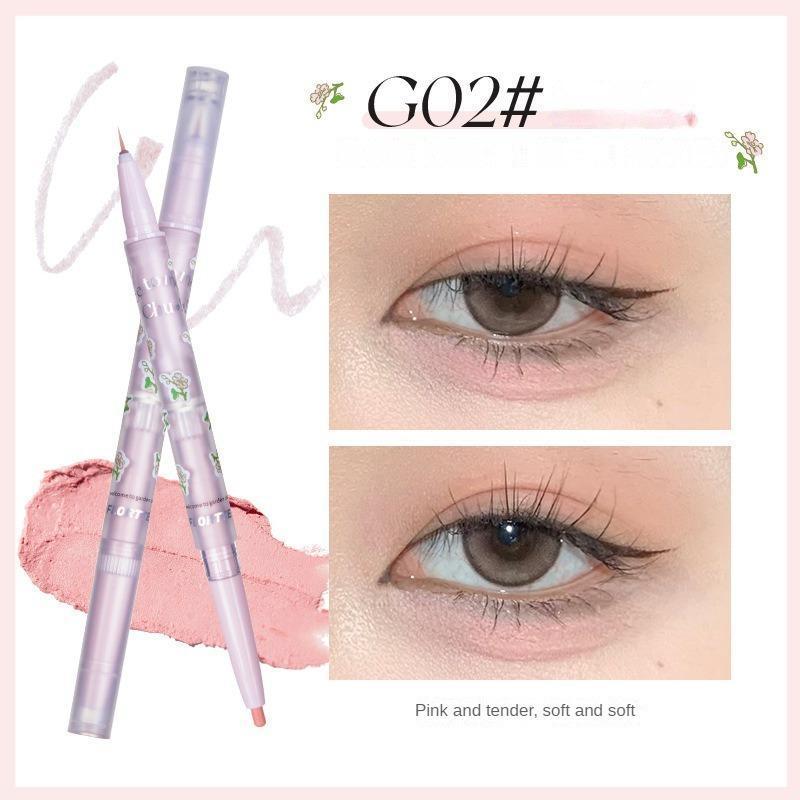 [FLORTTE] Bút kẻ bọng mắt 2 đầu Flortte Nice To Meet Chu 5