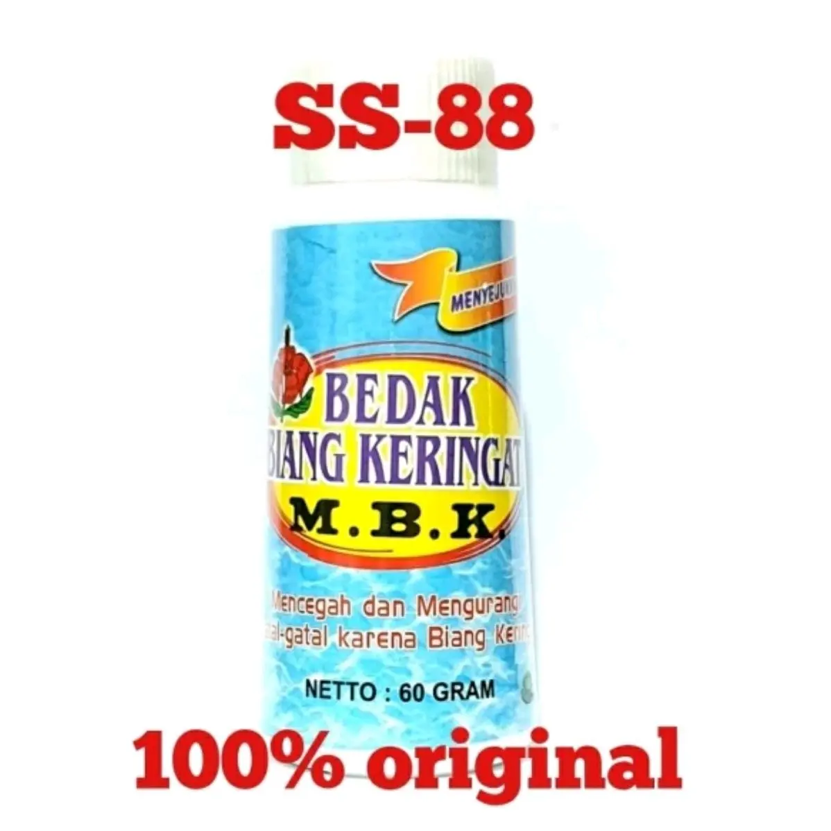 BEDAK BIANG KERINGAT MBK ~ MENTHOL (BOTOL BIRU)