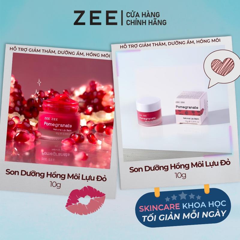 SPECIAL COMCO X2 Son dưỡng hồng hỗ trợ giảm thâm môi lựu đỏ 10g ZEE ZEE Skincare