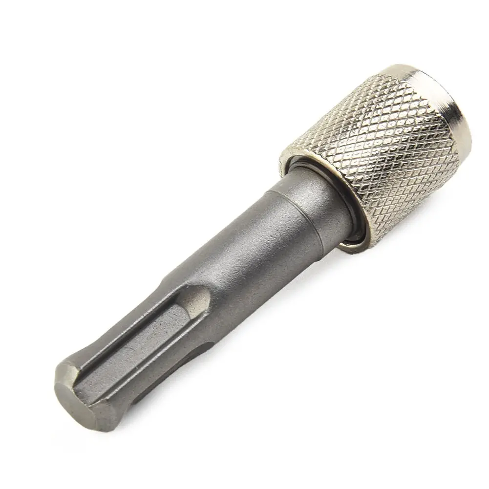 Penyesuai Soket SDS, 1 / 4 Batang Hex, Pemegang Pemutar Skru, Penukar Penyesuai Bit Gerudi, 60.6x10mm, Untuk Mata Gerudi Hentaman Tukul Electric Hardware