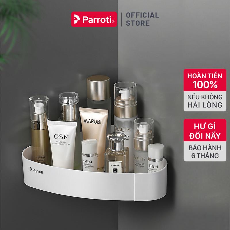 Kệ Nhà Tắm Để Đồ Đa Năng Giá Để Đồ Vật Dụng Góc Nhà Tắm Nhà Bếp Kitchen Cao Cấp Parroti Trophy TP-G01