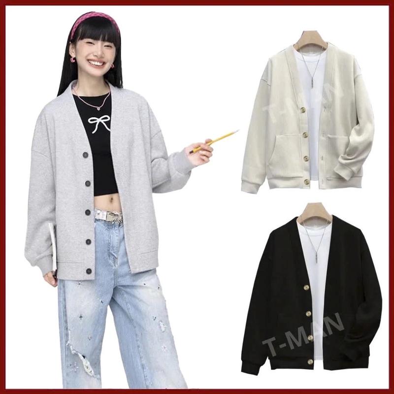 Áo Cardigan Local Brand Áo Khoác Nỉ Bông Cotton Nam Nữ Mặc Cực Trend Menswear Jacket 7