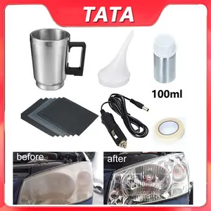 Alat Perbaikan Lampu Depan Mobil Lampu Depan Mobil Alat Pembersih Perbaikan Pemoles Cangkir Atomisasi Terbaru Kit Cangkir Pemanas Listrik Car
