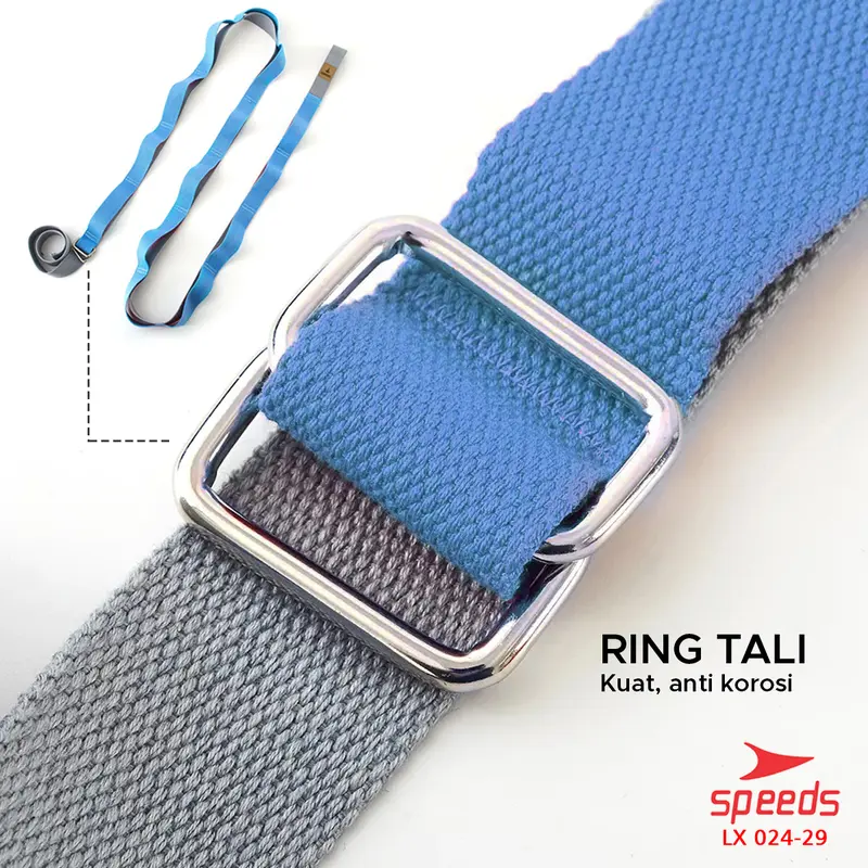 SPEEDS Legs Stretch Resistance Band Tali Karet Yoga Elestasis Hip Band Flexi Olahraga Tubuh Fleksbilitas 024-29 6