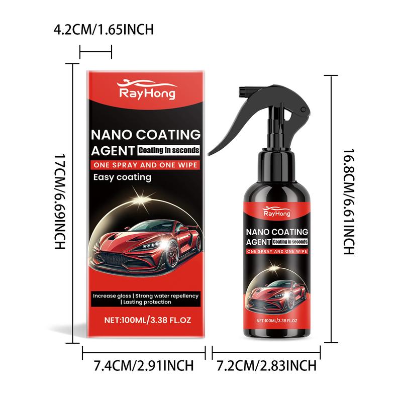 Product Introduction of Rayhong Car Coating Agent Protects Car Paint Enhances Gloss Anti-Stain Cleaning Renovation Car Coating Agent # 1294 1