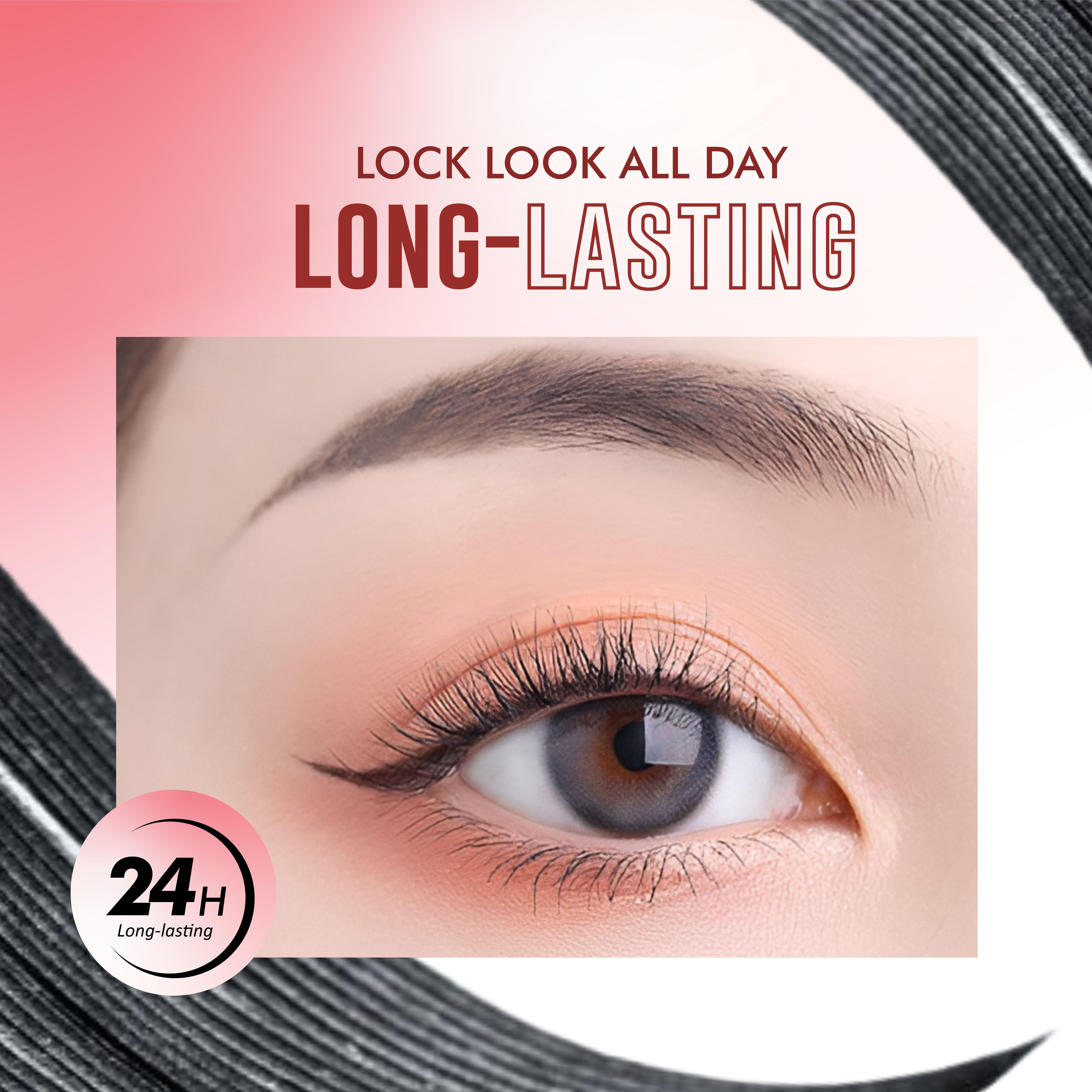 [Skistore] BPOM Maskara Charming Color Black Amy's Diary Mascara Brushes Small Long-Lasting