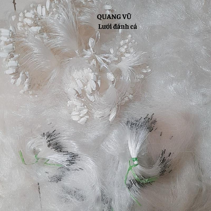 Lưới đánh cá 3 màn (màng) bắt cá diếc, rô phi, trắm, chép Cao 75-80cm then 2, 3, 4, 5 giăng thả cá ở sông hồ ao suối Đi Câu Fishing Câu Cá Đồng Fish Nam Lure 1