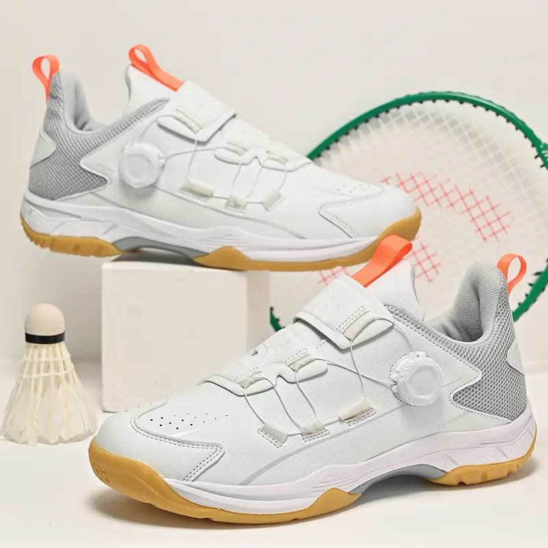 In Stock Professional Badminton Shoes Volleyball Shoes Tennis Shoes in Stock Professional Badminton Shoes Volleyball Shoes Tennis Shoes New Professional Badminton Shoes in Stock Table Tennis Training Shoes Non-Slip Tendon Bottom Tennis Sneaker