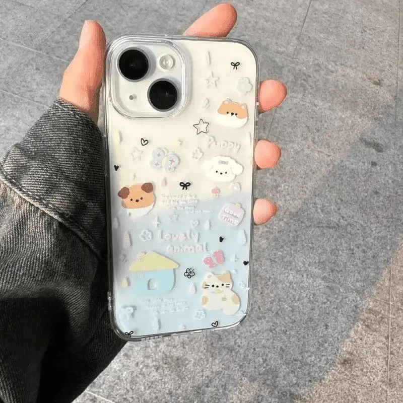 Graffiti Cat Compatible iPhone 15 Case 14 Pro Max New 13/12/11