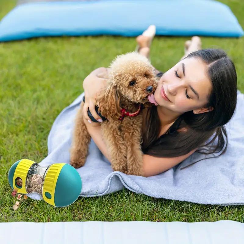 Adjustable Pet Snack Dispenser, Interactive Pet Food Puzzle Ball, Dog Food Dispenser, Dog Entertainment Toy for Daily Use 5