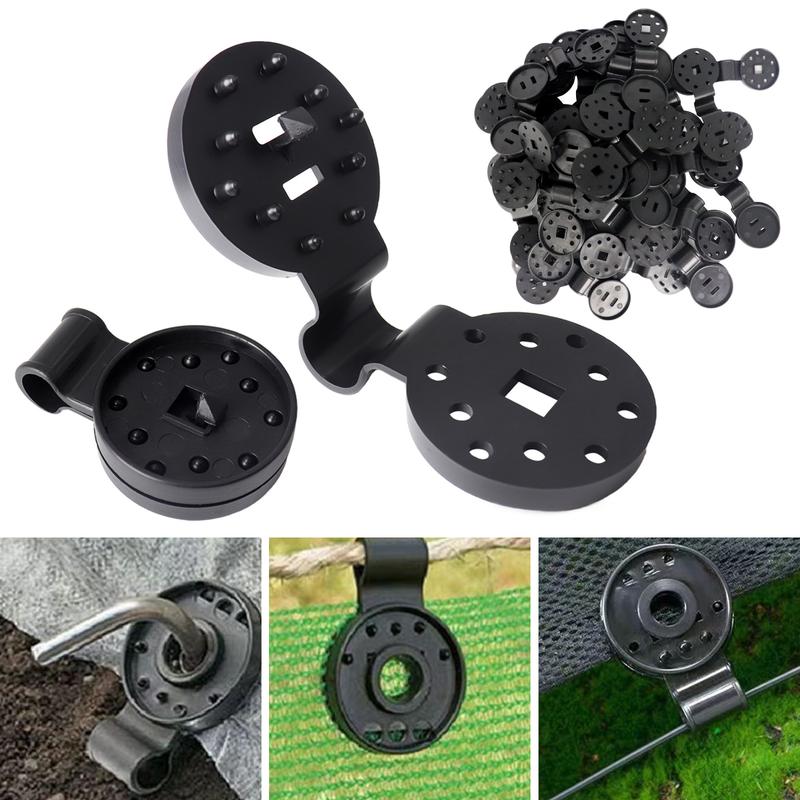 Product Introduction of 50/100pcs Plant Sunshade Net Clip Sunblock Fabric In Garden Backyard Greenhouse Shade Cloth Clamps 5