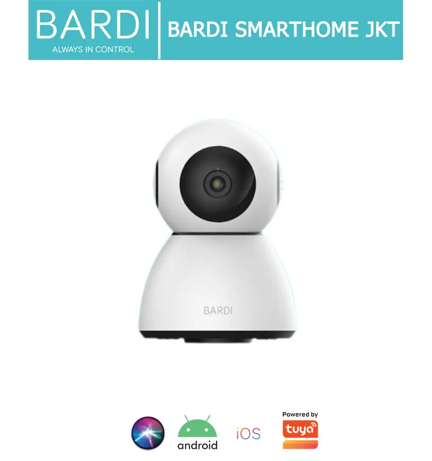 BARDI Smart Indoor PTZ IP Camera CCTV Wifi IoT Home Automation Kamera Wireless