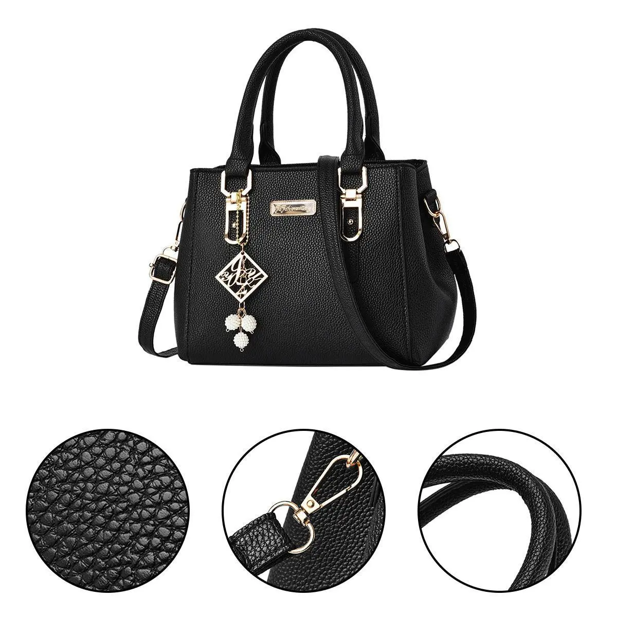 2024 New Handbags For Women Classic Shoulder Bags Casual Leather Messenger Bag Large Capacity Handbag Fashion Ladies Bags
