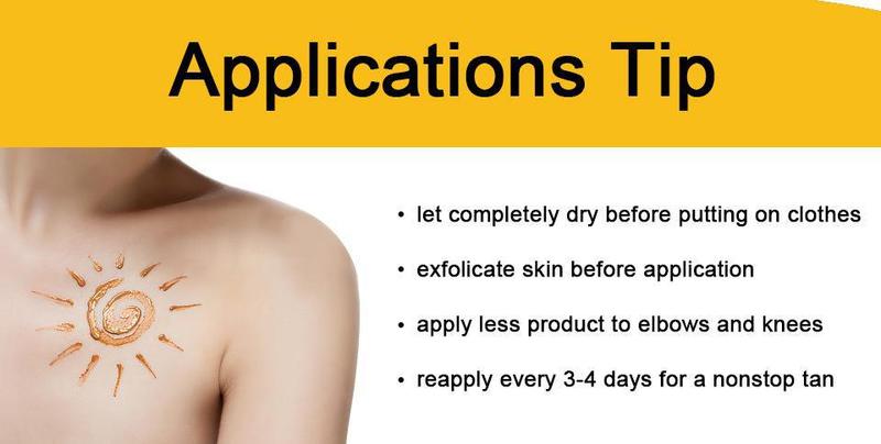 Product Introduction of Sun-Free Natural Black Bronze Wheat Color Body Lotion Black Cream Self Tanning Lotion 7