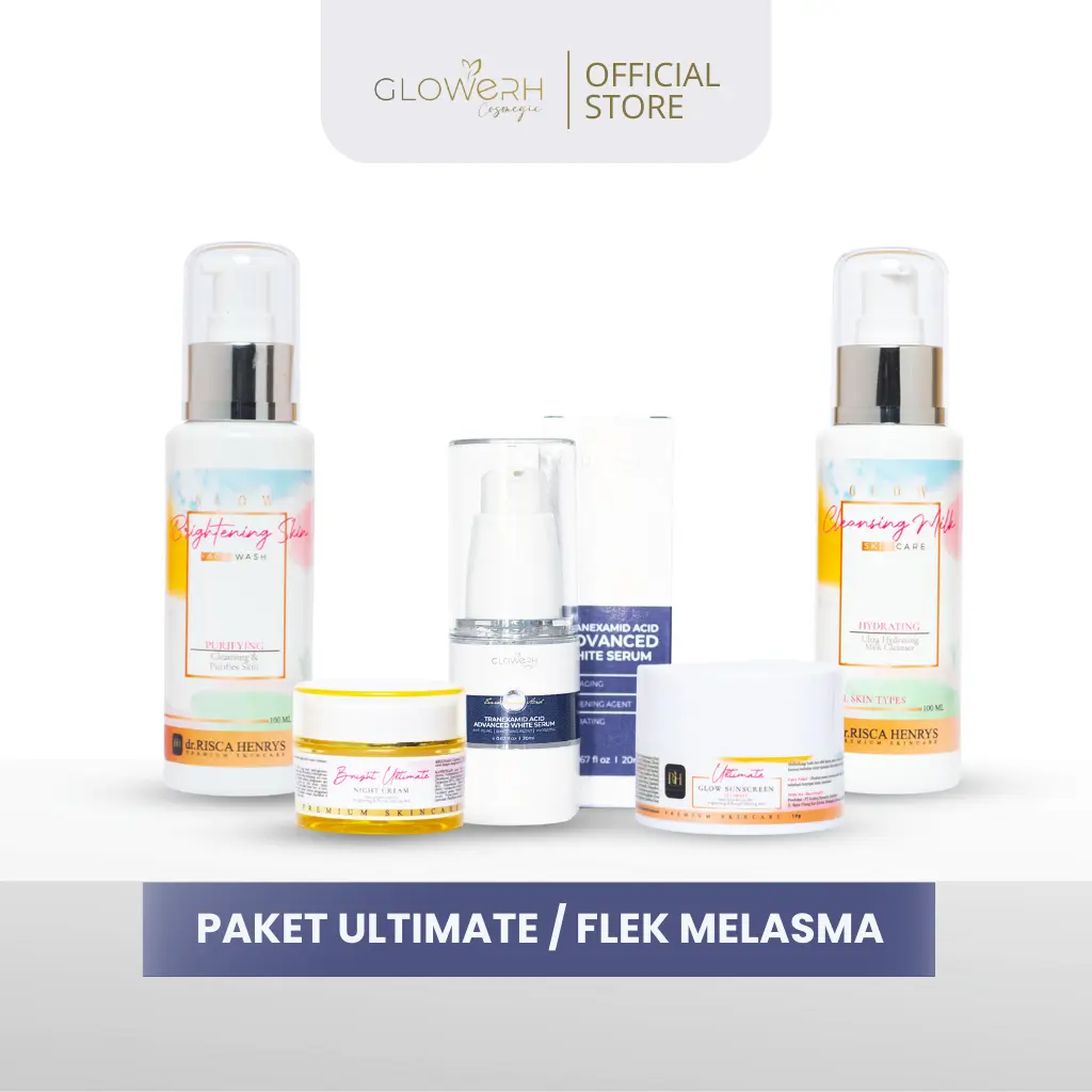 RH Glow Paket Ultimate/flek memudarkan flek hitam