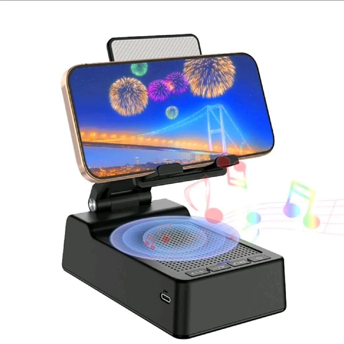 Giá đỡ điện thoại 3 trong 1 kèm sạc dự phòng + loa bluetooth đa năng tiện lợi thích hợp đem đi du lịch | BigBuy360 - bigbuy360.vn Giá đỡ điện thoại 3 trong 1 kèm sạc dự phòng + loa bluetooth đa năng tiện lợi thích hợp đem đi du lịch | BigBuy360 - bigbuy360.vn