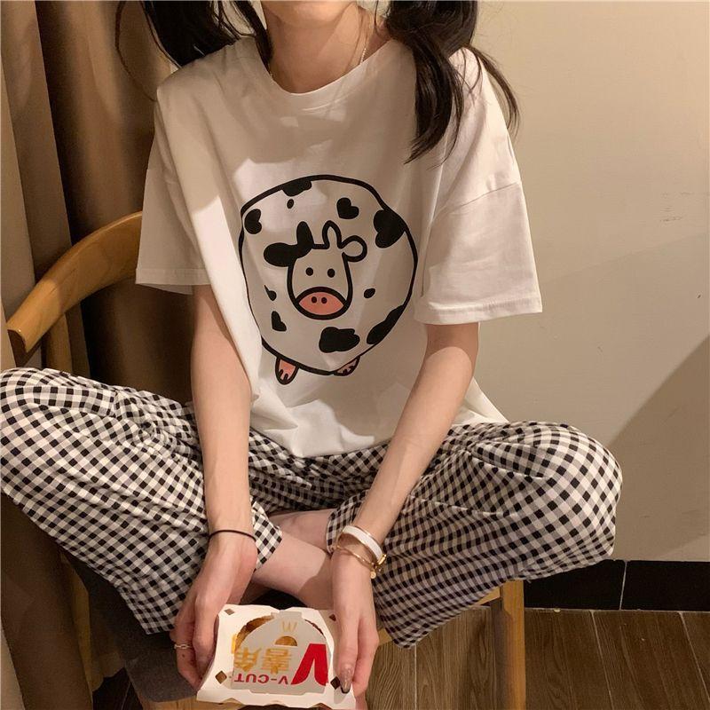 Product Introduction of Quần Ngủ Hoạt Hình Nhật Bản, Phong Cách Hello Kitty Ins, Quần Chống Muỗi Sớm Cho Nữ Sinh, Quần Thường Ngày Ký Túc Xá Dễ Thương, Quần Đi Bộ Women Áo Top 30