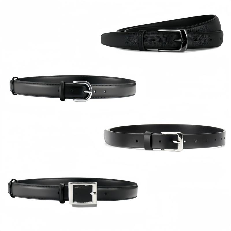 Thắt Lưng Wanes Da Bò Thật Mặt Khoá Hợp Kim Cao Cấp | Wanes Belt (Tặng Cây Đục Lỗ Thắt Lưng)