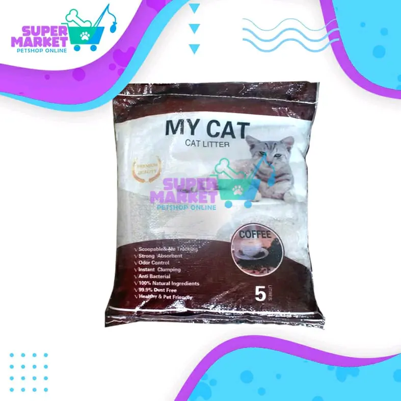 MY CAT Pasir Gumpal Wangi 5L 4