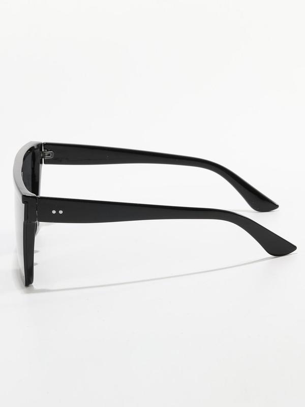 Square Flat Top Sunglasses, Travel Accessories for Women Men, Lightweight and Durable for Outdoor Sun Protection Glasses for Daily Use Spring Holiday Summer 3