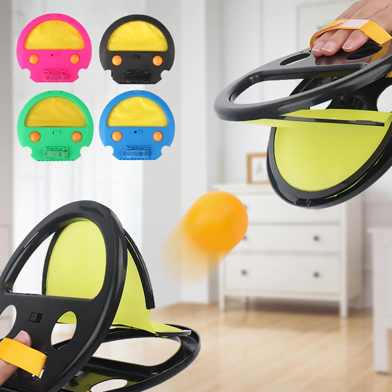 Racket Throw And Catch Ball Game Sensory Integration Parent Child ...