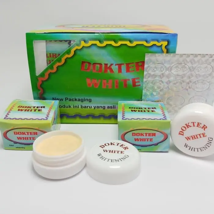 [ 12pcs ] Cream DOKTER White Cream Siang & Malam